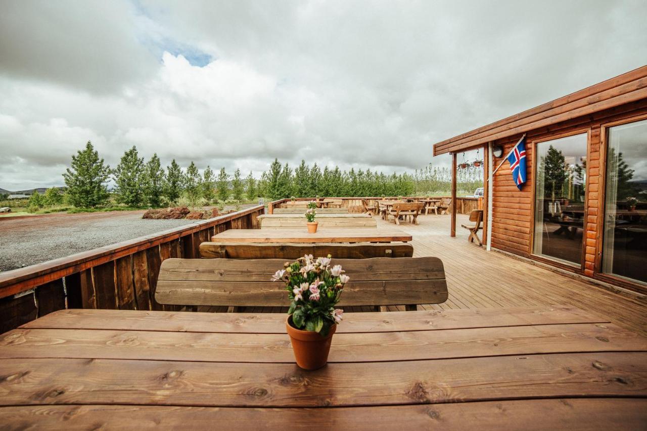 Minniborgir Cottages & Restaurant Селфос Екстериор снимка